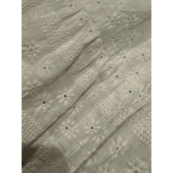 Tommy Hilfiger Cotton Eyelet Midi Dress, Created for Macy's white size 14 - Picture 10 of 16